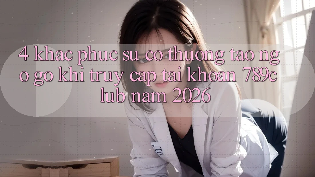 4. Khắc Phục Sự Cố Thường Tao ngộ gỡ Khi Truy cập tài khoản 789club Năm 2026