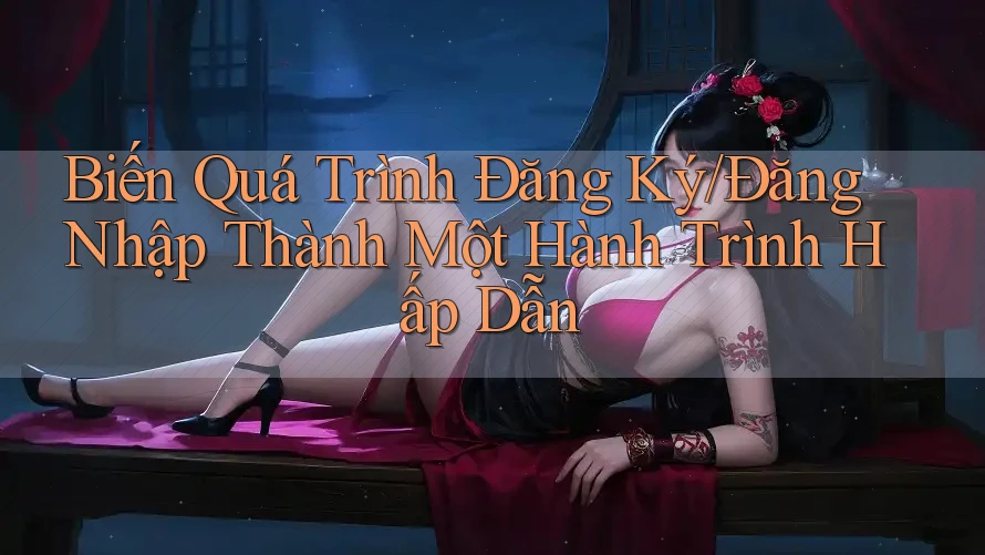 Biến Quá Trình Đăng Ký/Đăng Nhập Thành Một Hành Trình Hấp Dẫn