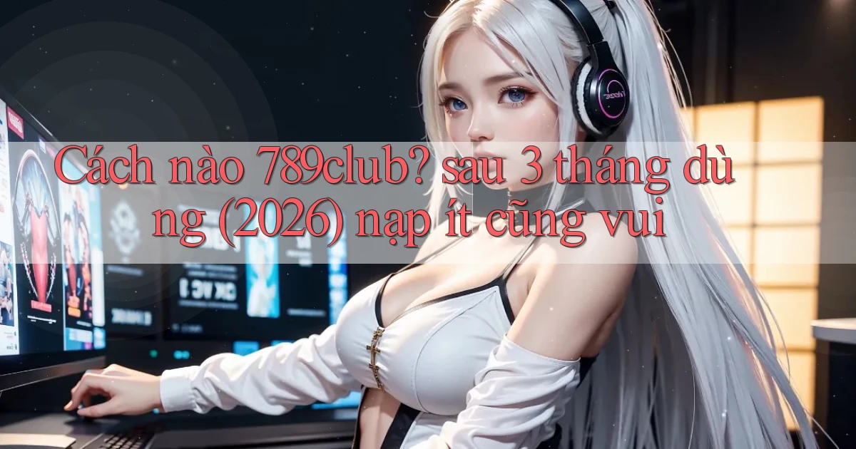 Cách nào 789club sau 3 tháng dùng (2026) nạp ít cũng vui