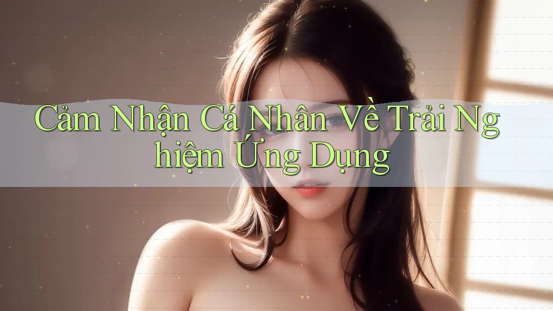 Cảm Nhận Cá Nhân Về Trải Nghiệm Ứng Dụng