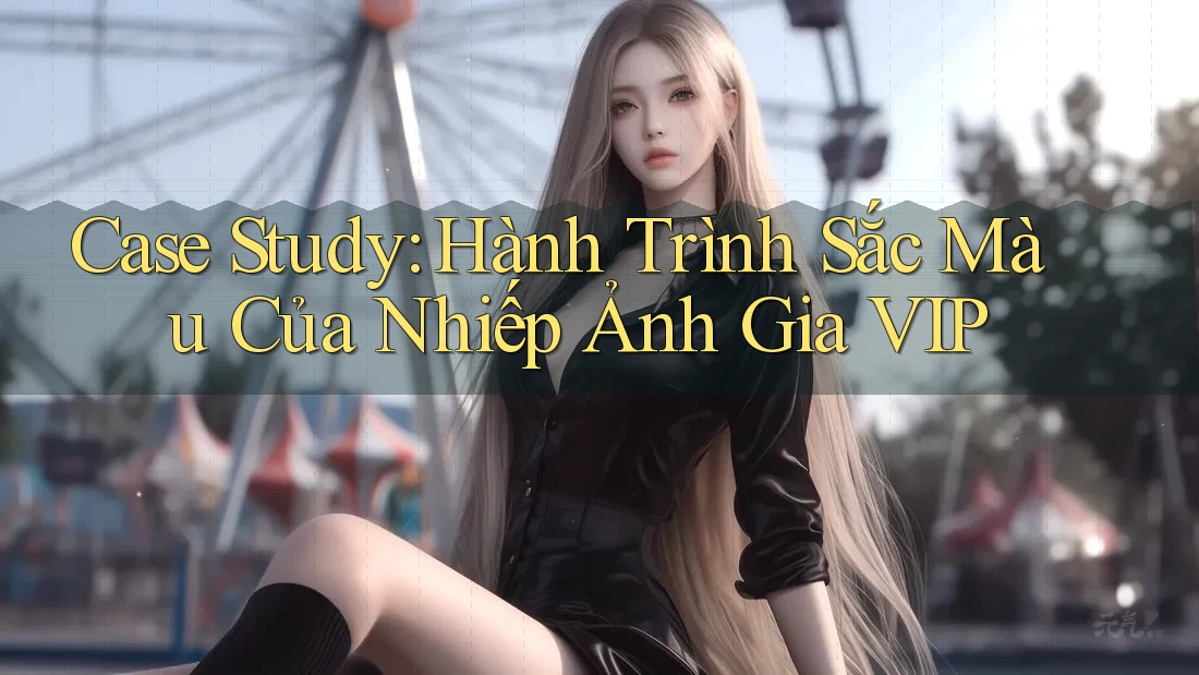 Case Study: Hành Trình Sắc Màu Của Nhiếp Ảnh Gia VIP