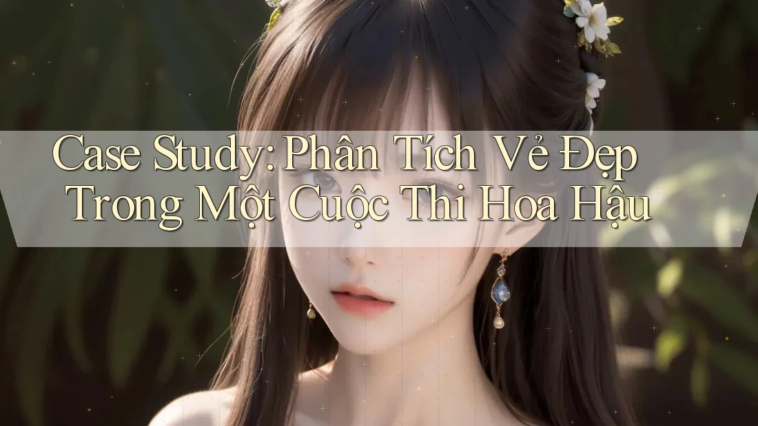 Case Study: Phân Tích Vẻ Đẹp Trong Một Cuộc Thi Hoa Hậu