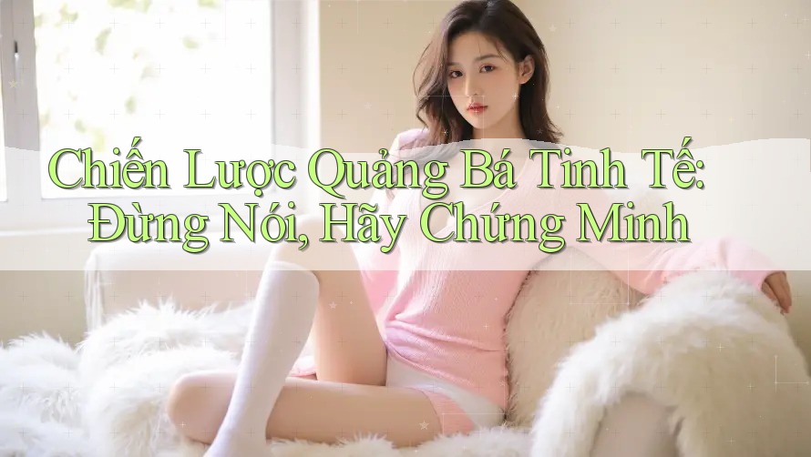 Chiến Lược Quảng Bá Tinh Tế: Đừng Nói, Hãy Chứng Minh