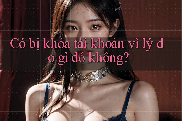 Có bị khóa tài khoản vì lý do gì đó không?