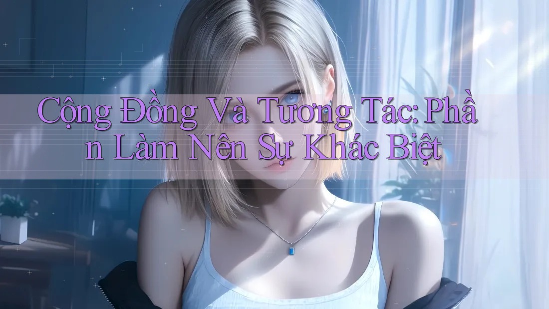 Cộng Đồng Và Tương Tác: Phần Làm Nên Sự Khác Biệt