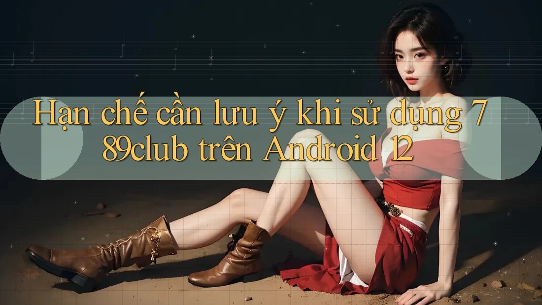 Hạn chế cần lưu ý khi sử dụng 789club trên Android 12
