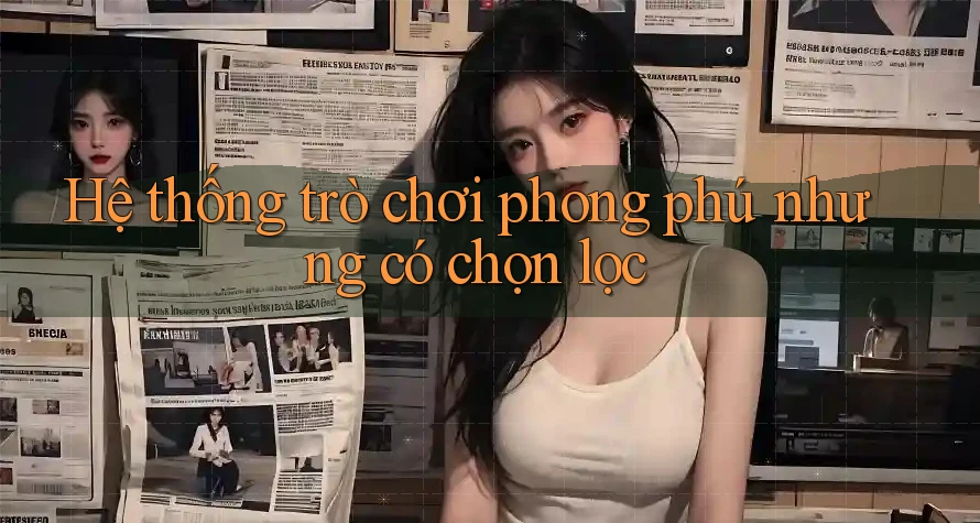 Hệ thống trò chơi phong phú nhưng có chọn lọc