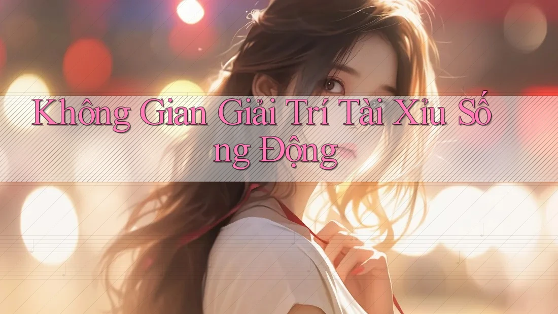 Không Gian Giải Trí Tài Xỉu Sống Động