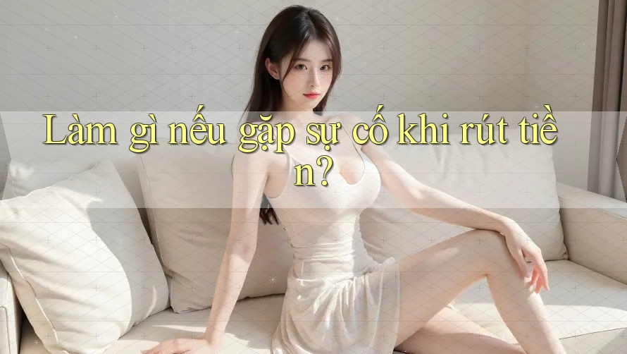 Làm gì nếu gặp sự cố khi rút tiền?