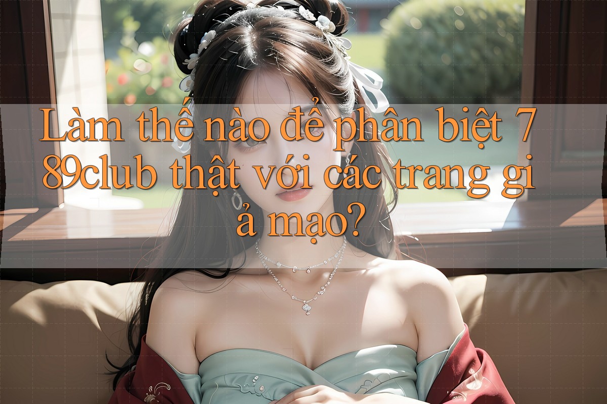 Làm thế nào để phân biệt 789club thật với các trang giả mạo?
