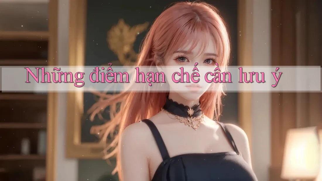 Những điểm hạn chế cần lưu ý