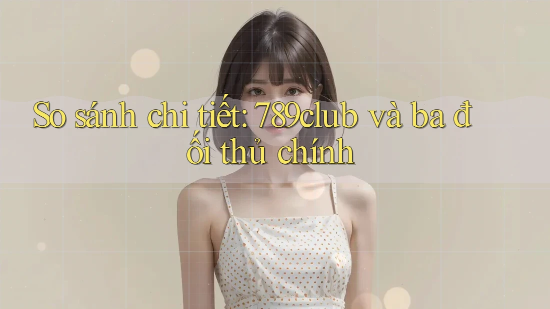 So sánh chi tiết: 789club và ba đối thủ chính