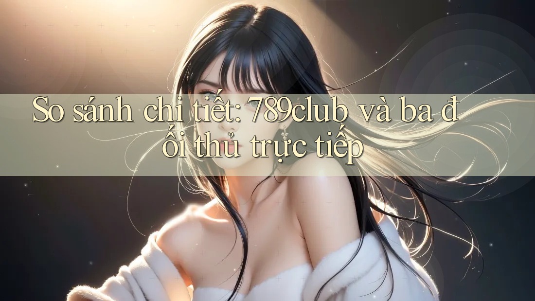 So sánh chi tiết: 789club và ba đối thủ trực tiếp