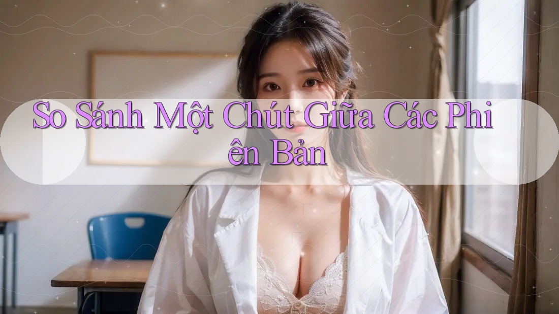So Sánh Một Chút Giữa Các Phiên Bản