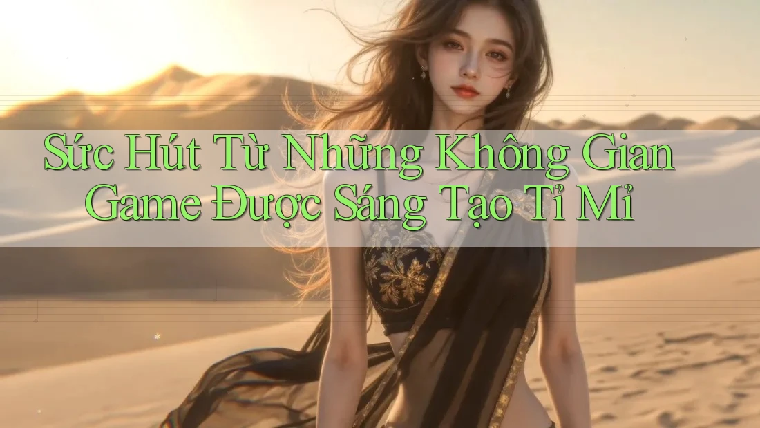 Sức Hút Từ Những Không Gian Game Được Sáng Tạo Tỉ Mỉ