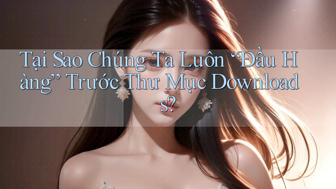 Tại Sao Chúng Ta Luôn “Đầu Hàng” Trước Thư Mục Downloads?