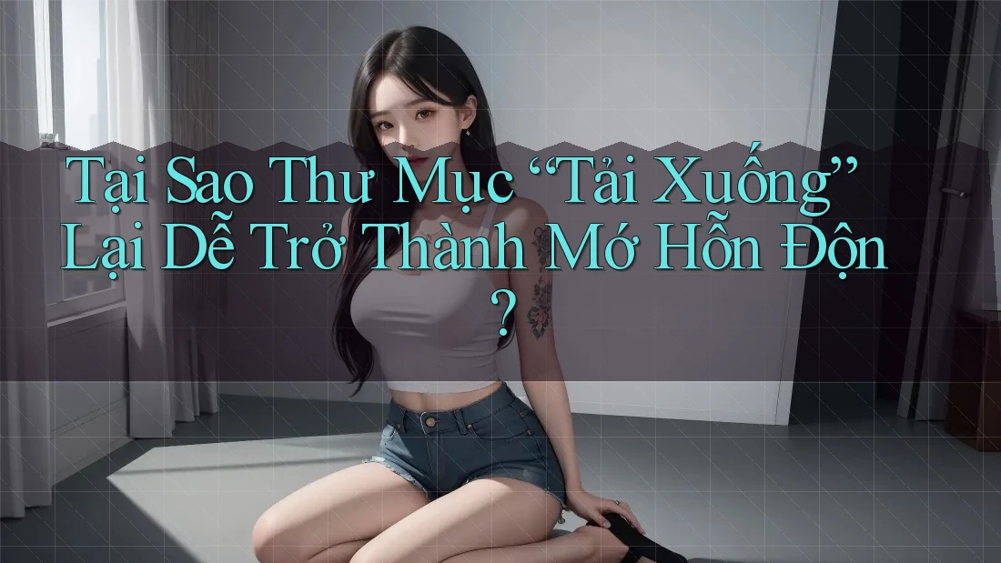 Tại Sao Thư Mục “Tải Xuống” Lại Dễ Trở Thành Mớ Hỗn Độn?