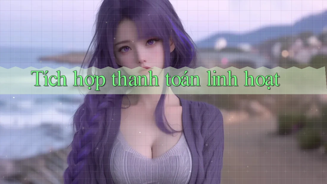 Tích hợp thanh toán linh hoạt