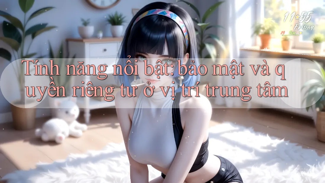 Tính năng nổi bật: bảo mật và quyền riêng tư ở vị trí trung tâm