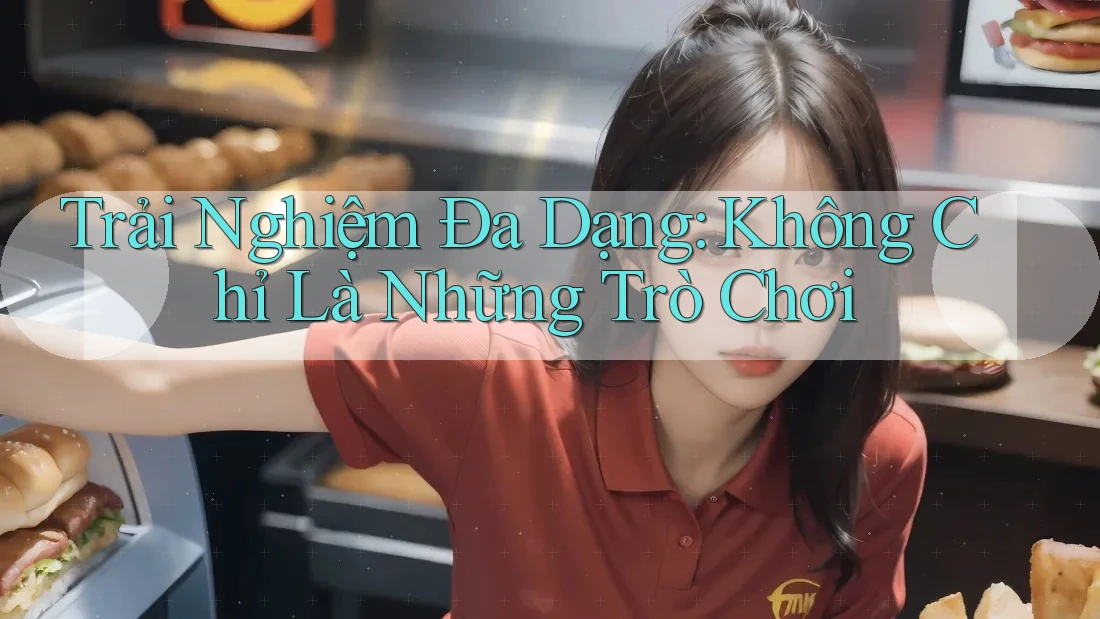 Trải nghiệm đa dạng: Không chỉ là những trò chơi