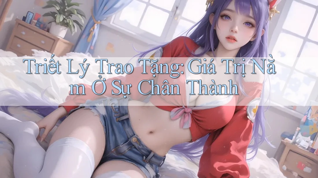 Triết Lý Trao Tặng: Giá Trị Nằm Ở Sự Chân Thành