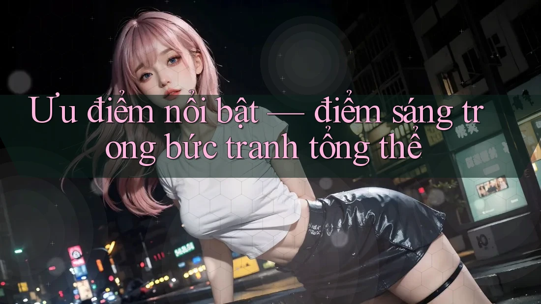 Ưu điểm nổi bật — điểm sáng trong bức tranh tổng thể